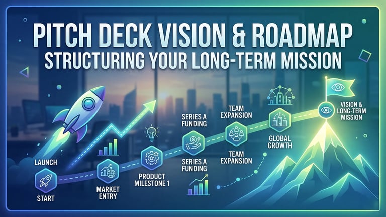 Pitch Deck Vision and Roadmap: Structuring Your Long-Term Mission