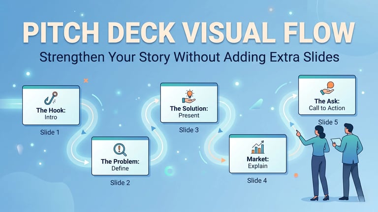 Pitch Deck Visual Flow: Strengthen Your Story Without Adding Extra Slides