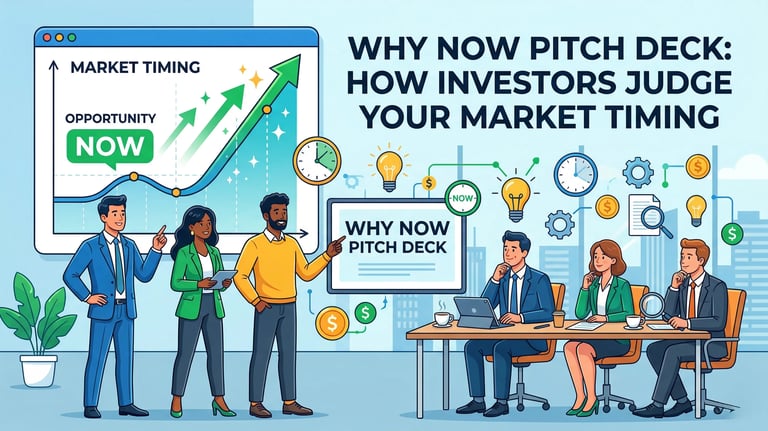 Why Now Pitch Deck: How Investors Judge Your Market Timing
