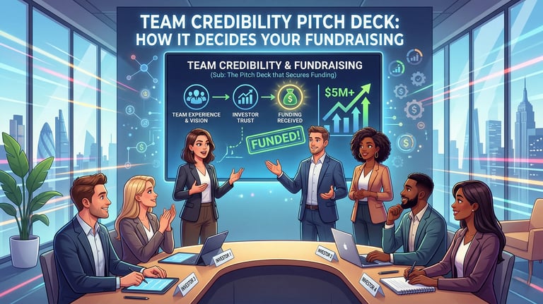 Team Credibility Pitch Deck: How It Decides Your Fundraising