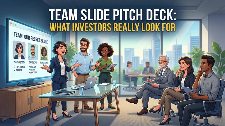 Team Slide Pitch Deck: What Investors Really Look For