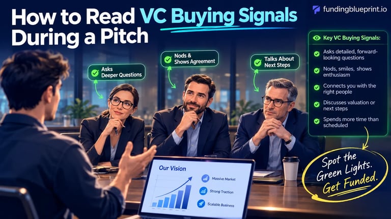 How to Read VC Buying Signals During a Pitch