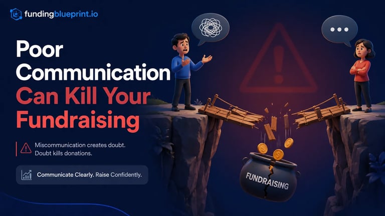 Poor Communication Can Kill Your Fundraising
