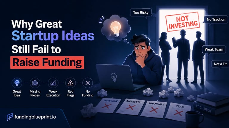 Why Great Startup Ideas Still Fail to Raise Funding