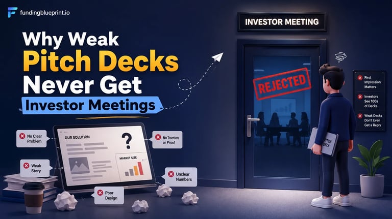 Why Weak Pitch Decks Never Get Investor Meetings