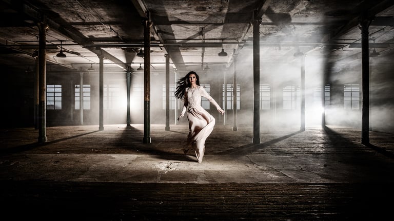 Image taken by Jay Cain in the Main room using the smoke machine hire facility at Atlas Studios.