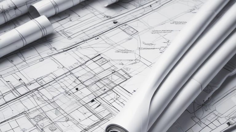 Close-up of hands calculating building materials and quantities