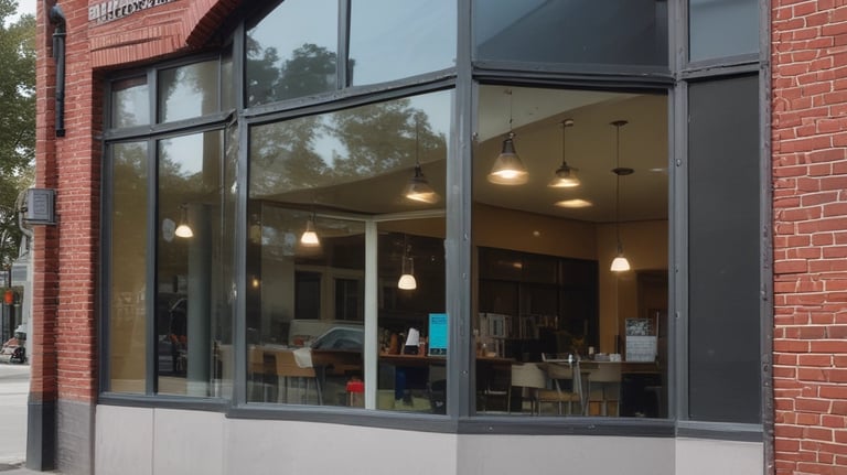 A friendly technician from Window Therapy Cleaning Services smiling while holding cleaning tools.
