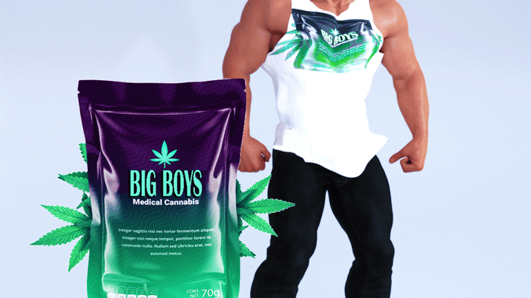 mock business campaign with male model