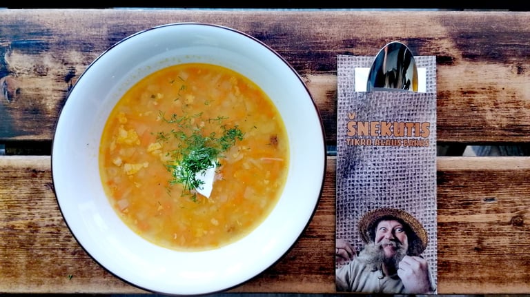 pea soup Snekutis