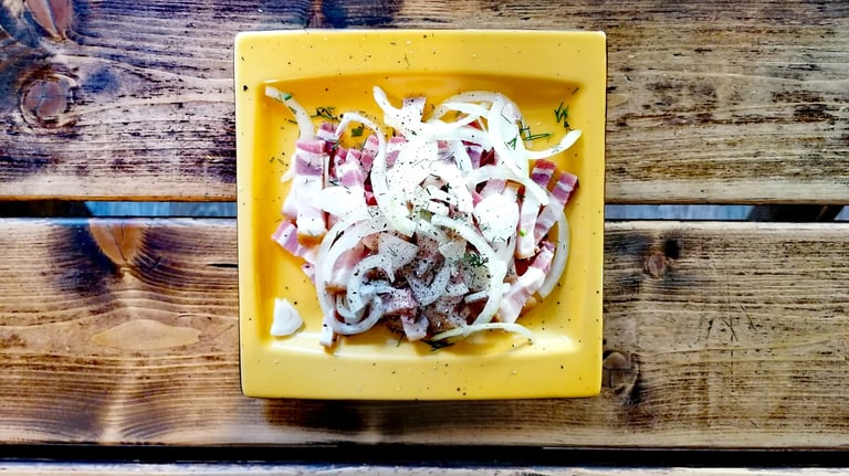 bryzeliai su svogūnais Šnekutis