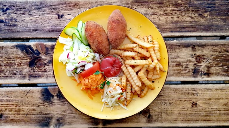 chicken kyiv Snekutis