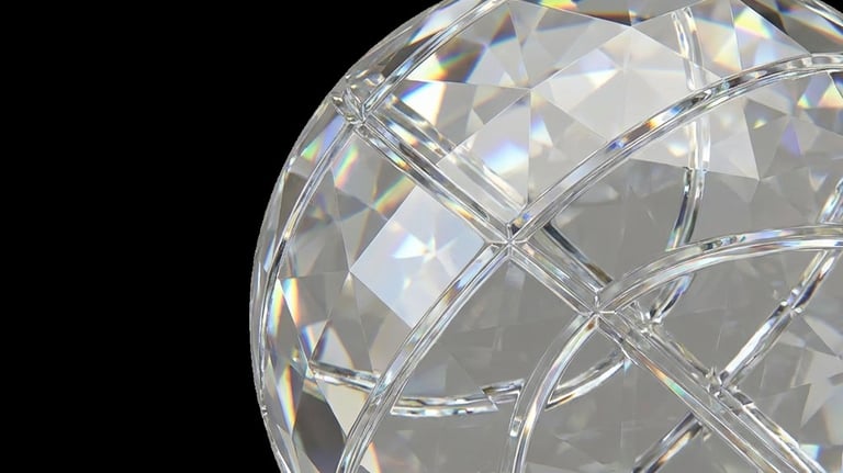boule en diamant