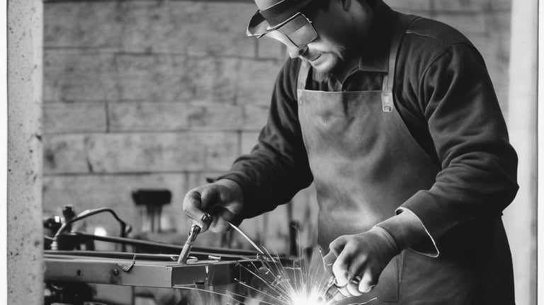 white and black abstract painting