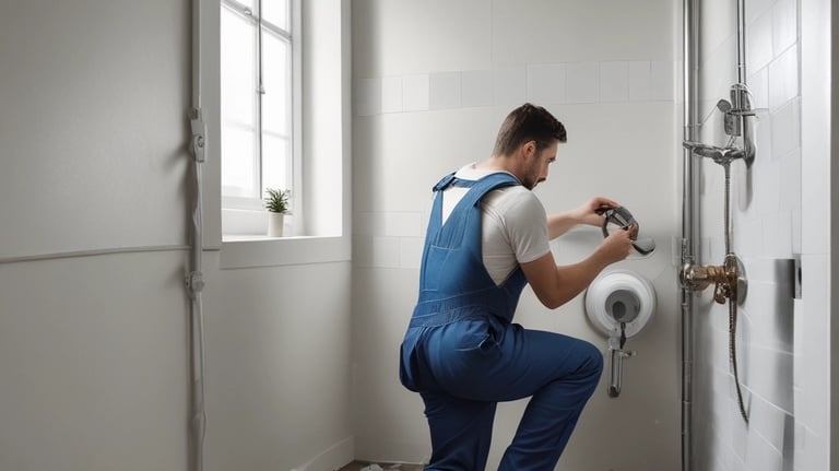 A curved facade covered in white latticework