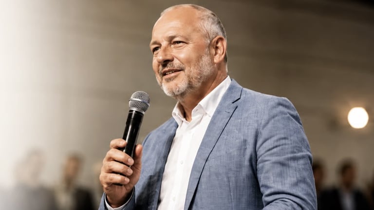 Portrait von Gerd Hoppe – Pastor, Evangelist und Autor.