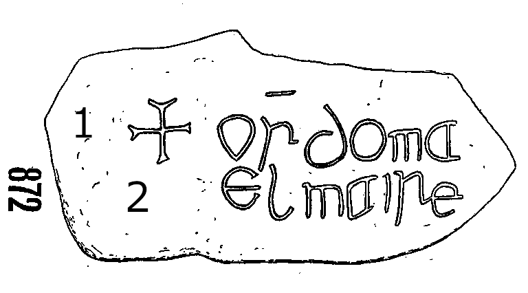 Calry Church (Ballyloughloe Parish) Runestone 872  - Barony of Clonlonan, County Westmeath, Ireland 