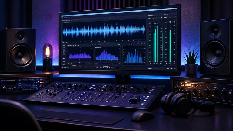 mastering online wave music studio