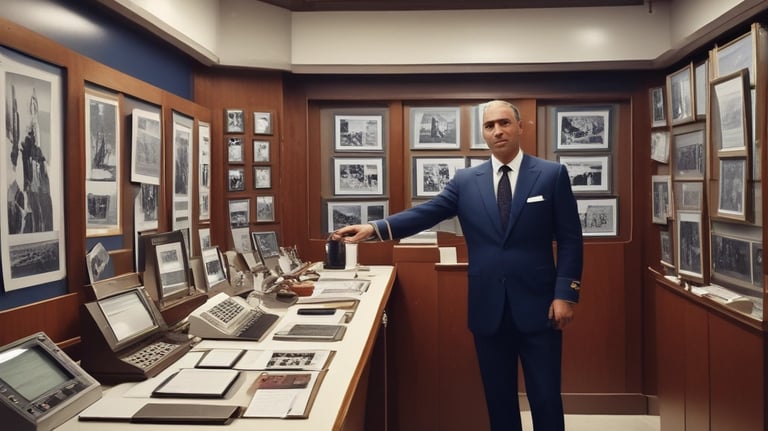 Image showing a welcoming condominium entrance with staff