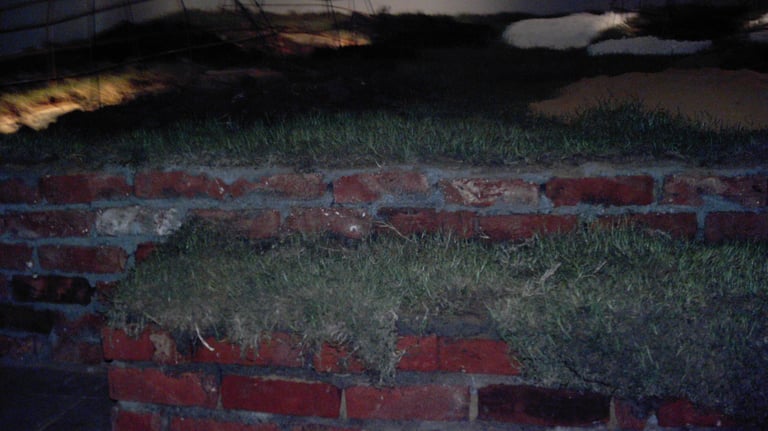 Another installation: Reconstruction of Two Versions of Holes- Goethe Institute in Alexandria 2007