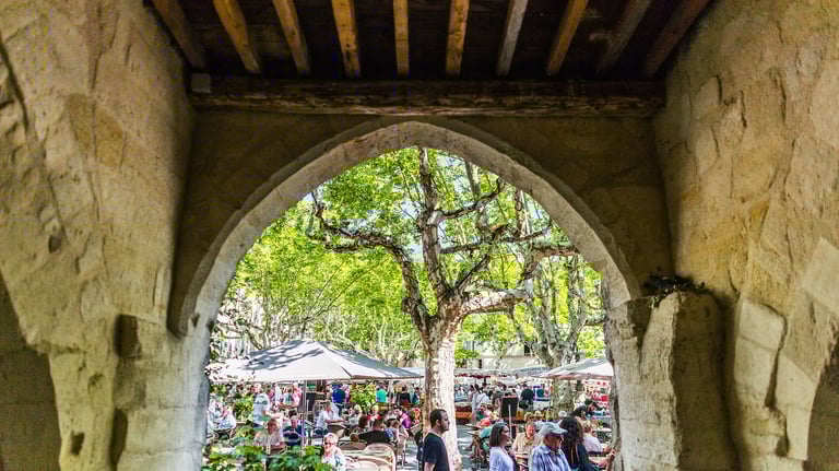 les voutes de la place aux herbes