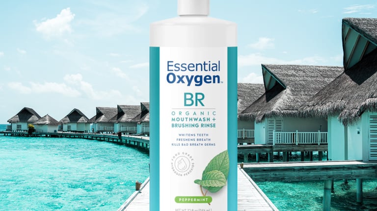Essential Oxygen Organic Mouthwash Peppermint Flavored