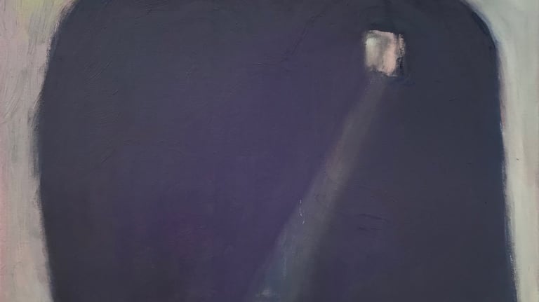 figurative oil painting by Lina Mikuzyte