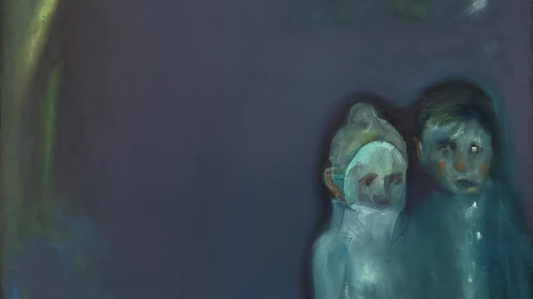 figurative oil painting by Lina Mikuzyte