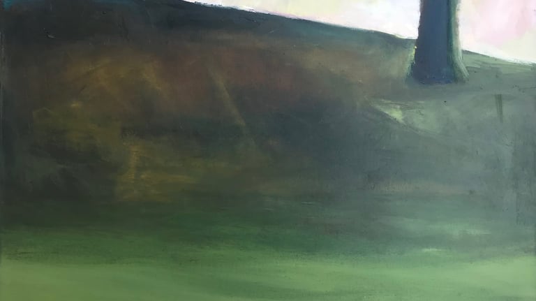 peizažas Lina Mikužytė aliejus ant drobės