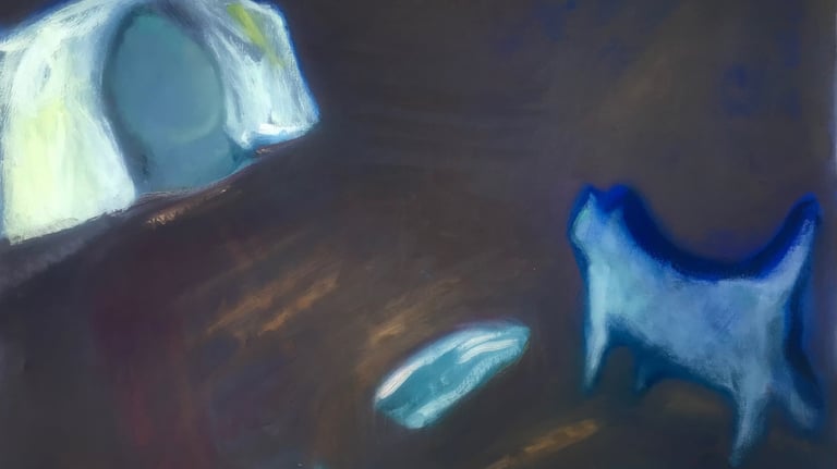 figurative oil painting by Lina Mikuzyte