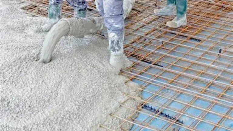 concreto para fundação