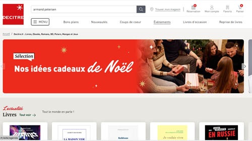 Librairie DECITRE