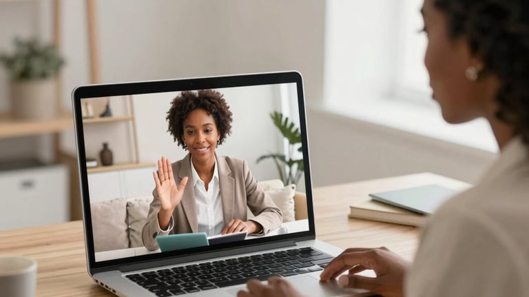 A curved facade covered in white latticework