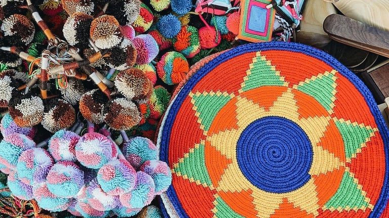 tejido tradicional colombiano