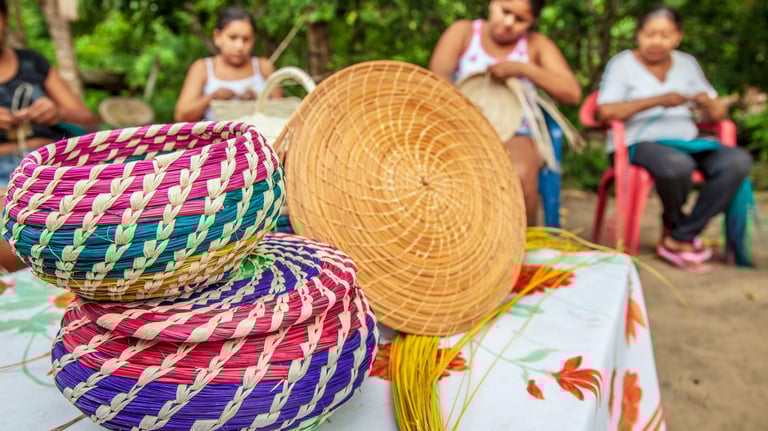 Artesanias tradicionales Colombianas