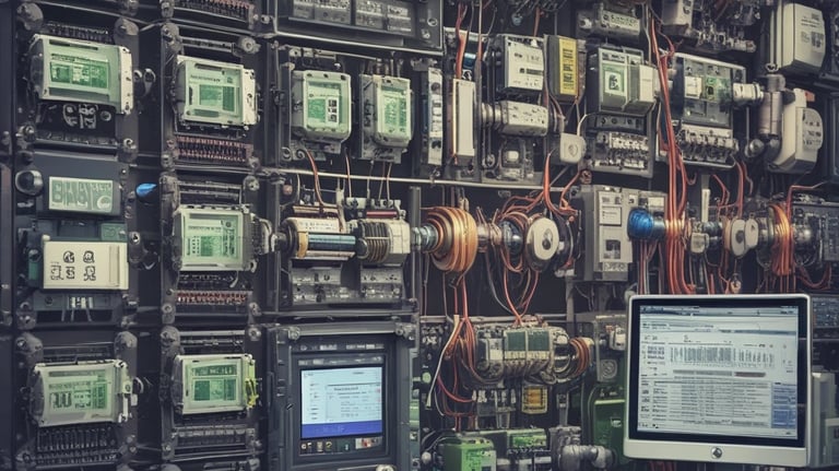 white and black abstract painting