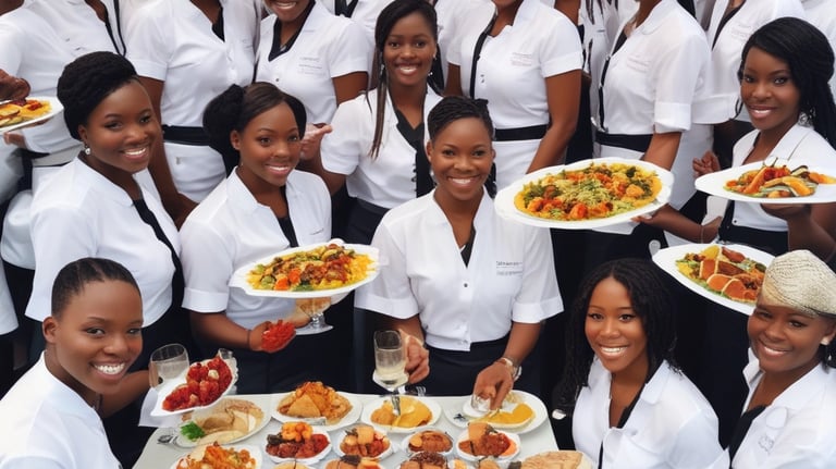 A lively stage with lighting and sound equipment ready for a performance