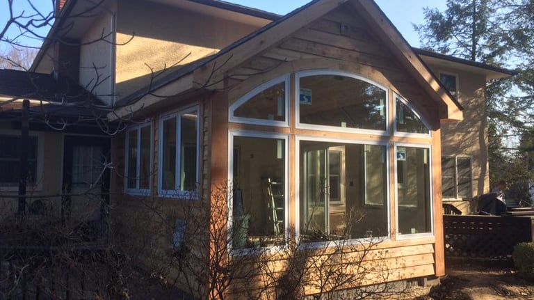 Home after room addition in Columbus, Ohio