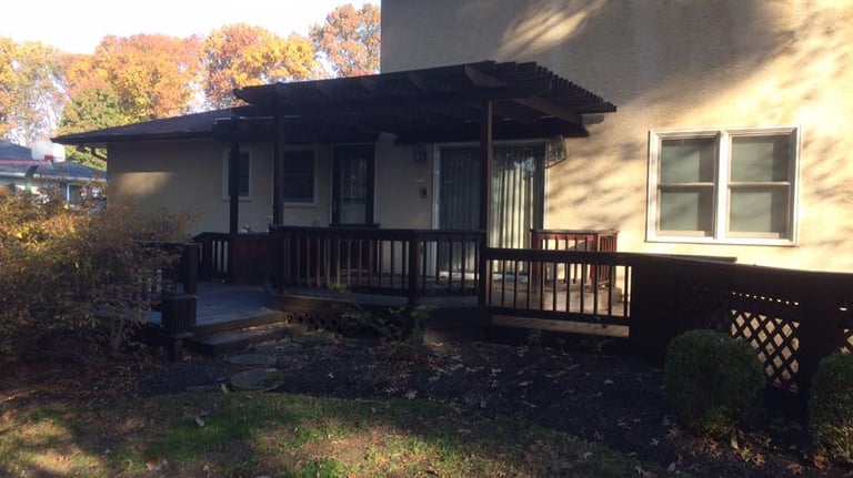 Home before room addition in Columbus, Ohio