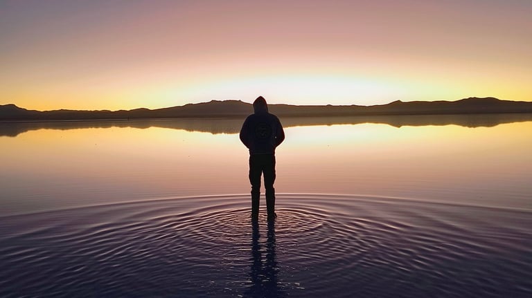 wunderschöne Landschaft die den Geist beruhigt