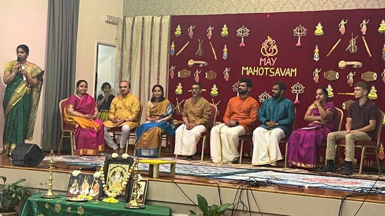 An image of artist's felicitation