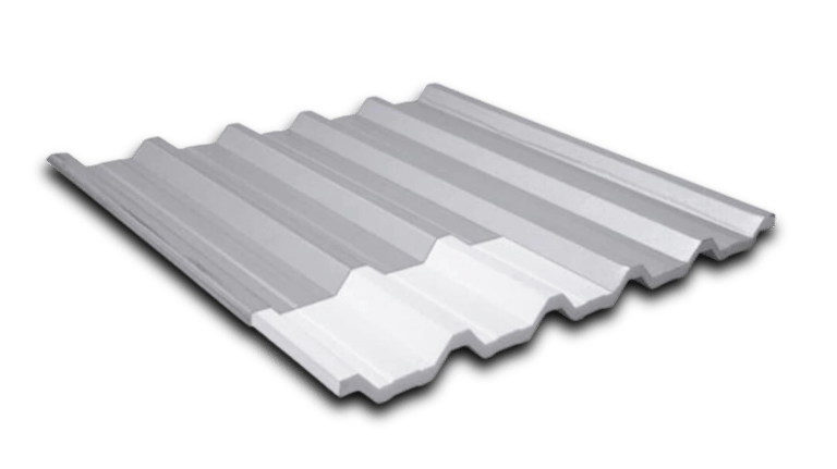 telha termoacustica galvalume ou aluzinco isolante térmica e acústica de diversas cores e formatos