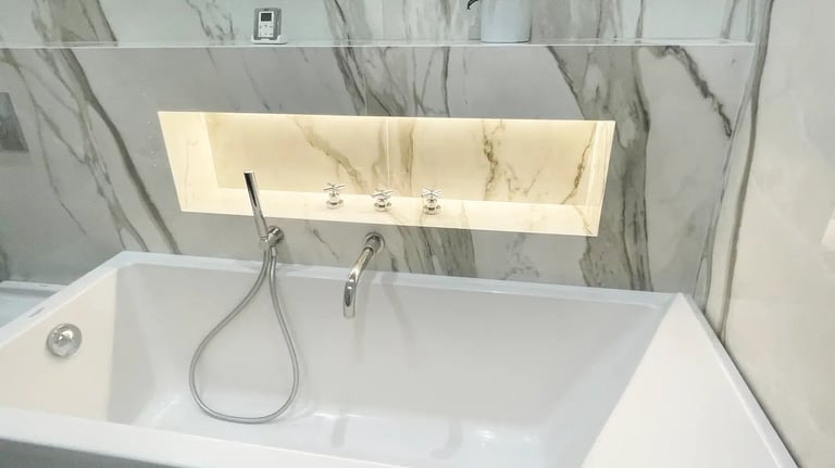 Salle de bain Calacatta