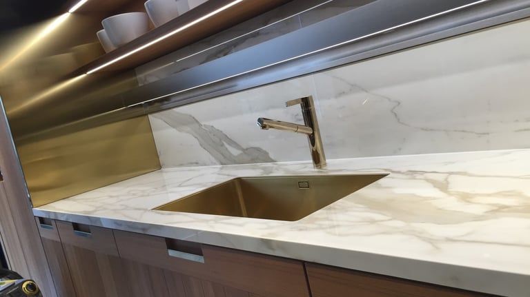Plan de travail Calacatta Gold