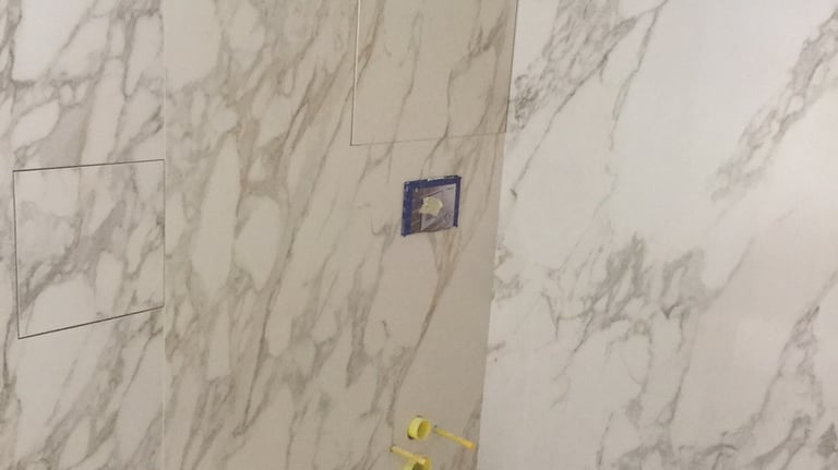 renovation salle de douche Italgraniti
