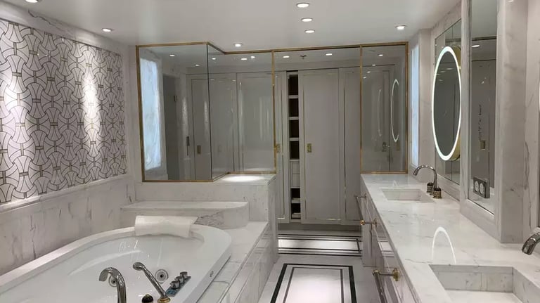 Salle de bain Master en Volakas