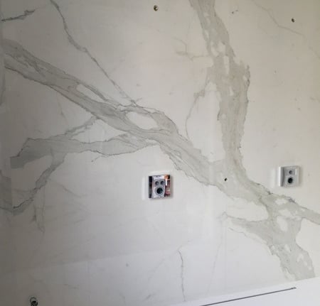 Salle de douche Calacatta