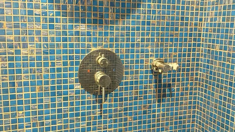 Salle de douche mosaique Sicis Petrol