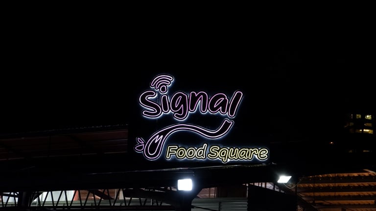 Signal Food Square by GlobalKitc at KPD Avenue Kota Kinabalu.