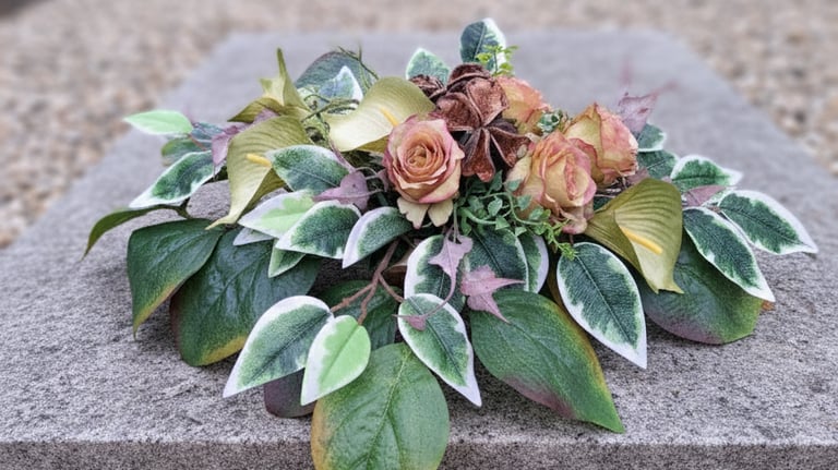 Vėlinių puokštės Panevėžyje. "RP Design"